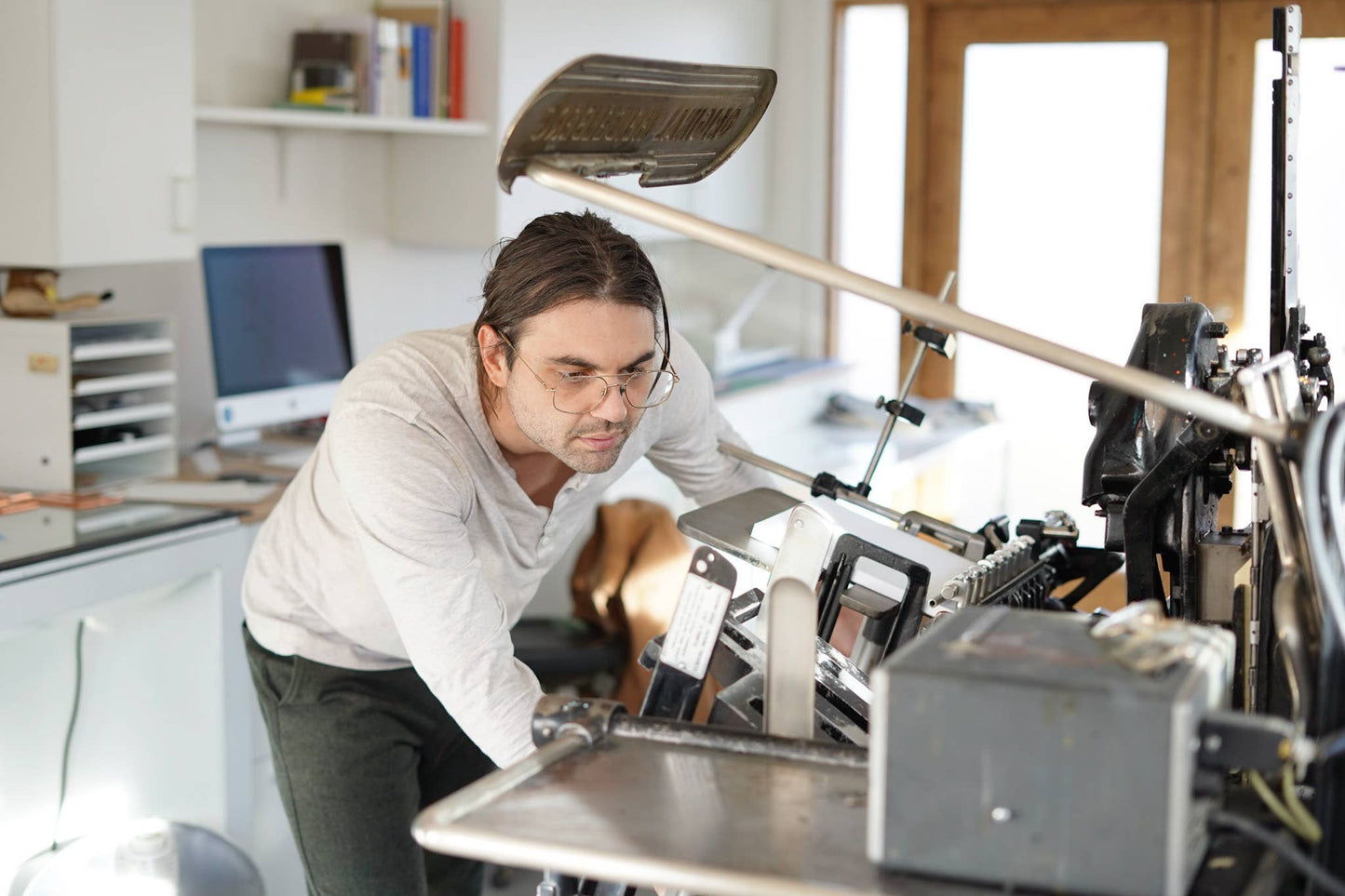 Hang In There Baby Letterpress 5x7" Art Print