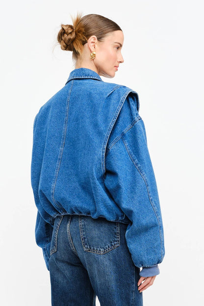 Ingrid Jacket: INDIGO