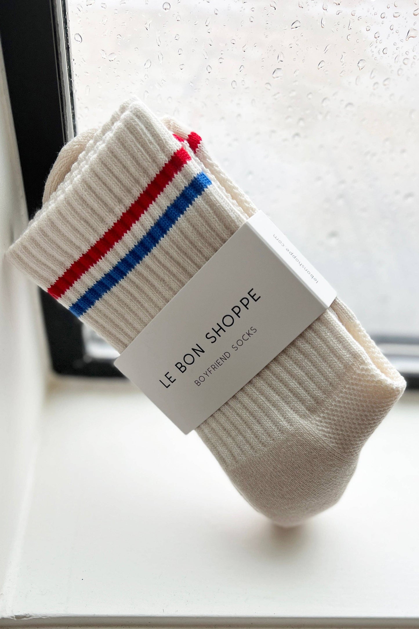 Boyfriend Socks: Milk