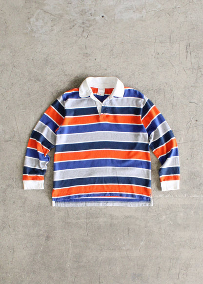 Vintage Striped Fitted Rugby Shirt
