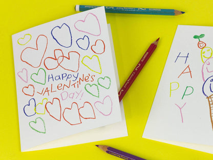 Lil Darlin' Lots of Hearts Valentine's Day Card: Individual