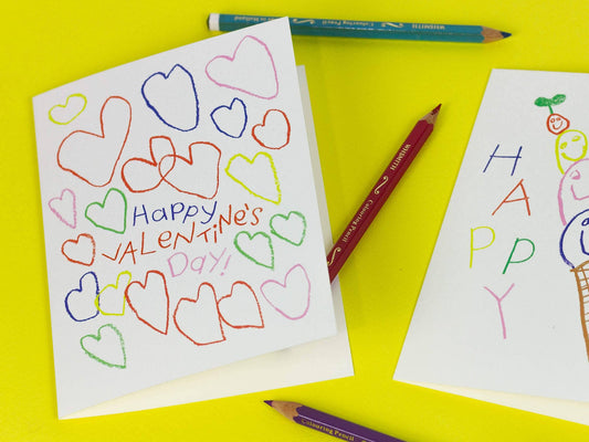 Lil Darlin' Lots of Hearts Valentine's Day Card: Individual
