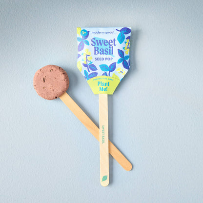 Garden Seed Pop: Sweet Basil