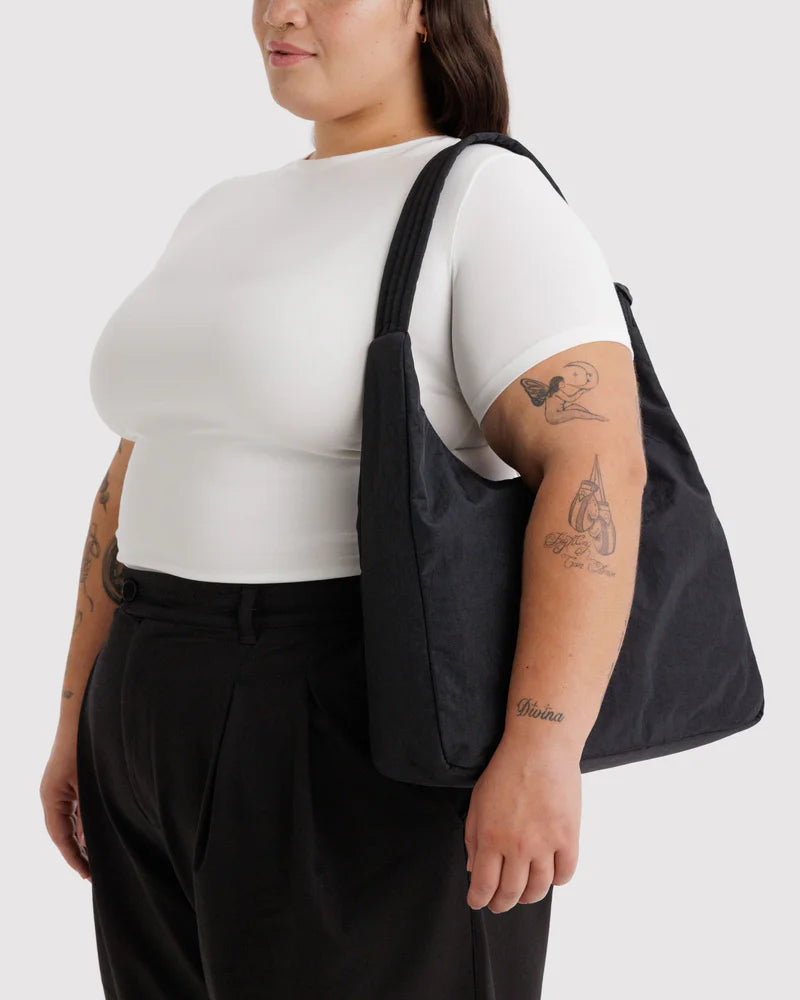 BAGGU Nylon Shoulder Bag - Black