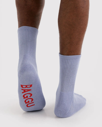 BAGGU Ribbed Sock - Mist