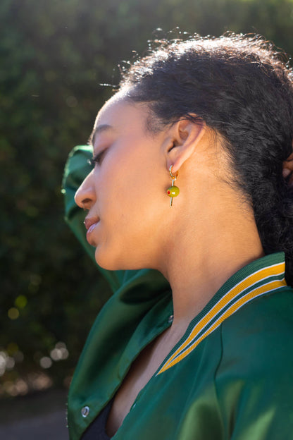 Make it Dirty Hoops - 18K Gold Plated