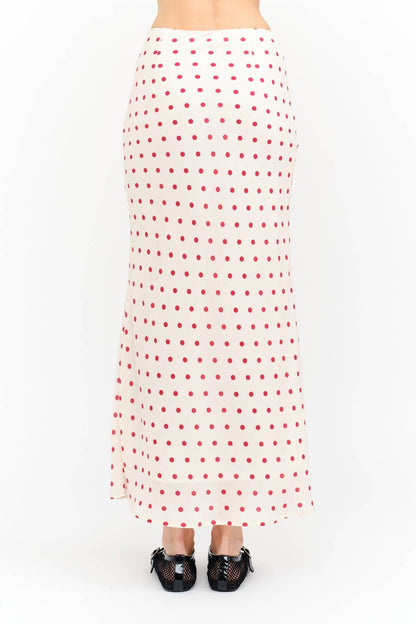 Kalila Skirt: Cream