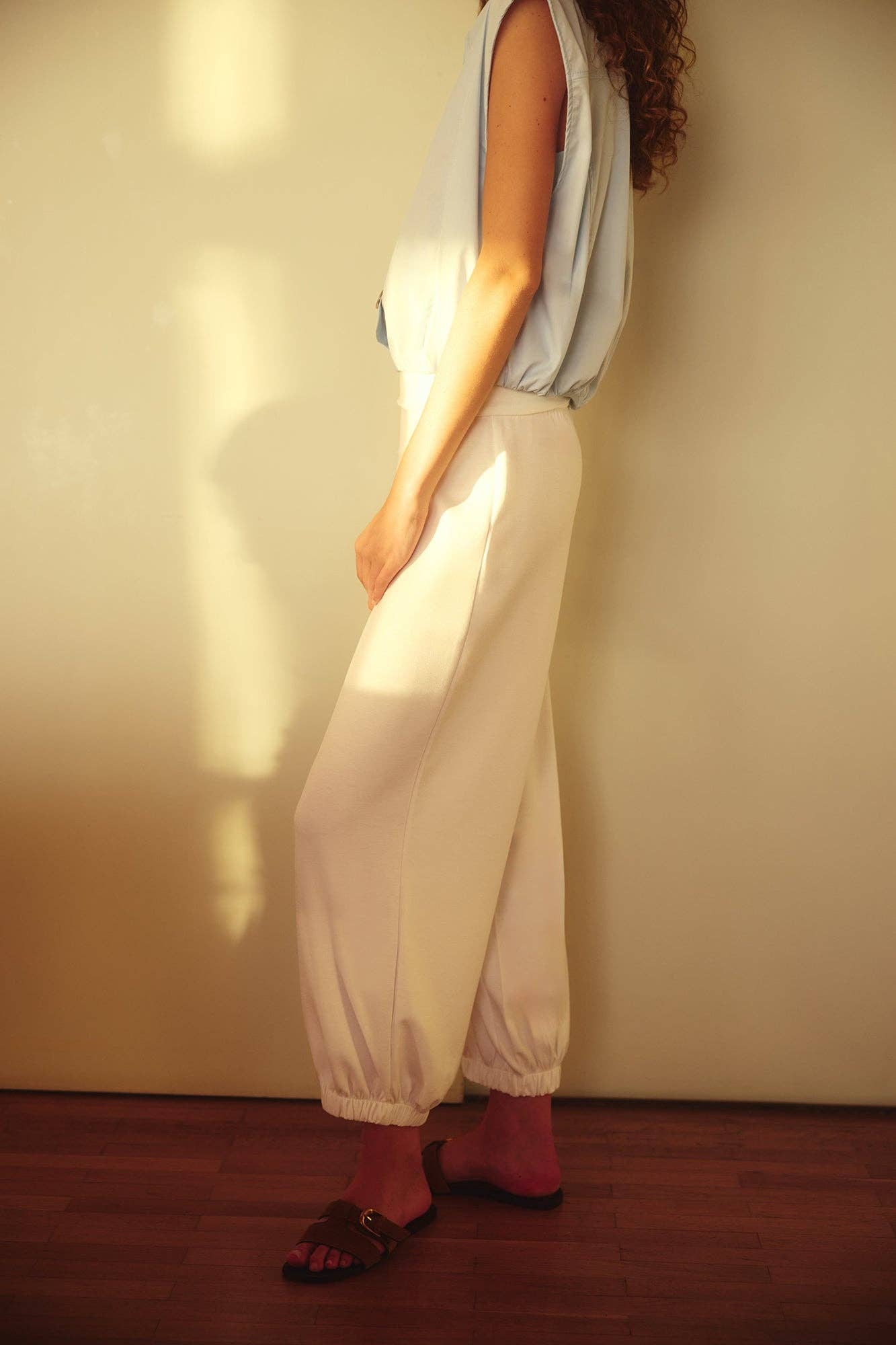 Shalwar Pants in White