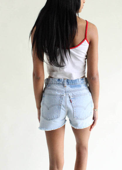 Vintage Levis, Lee and Wrangler Denim Shorts
