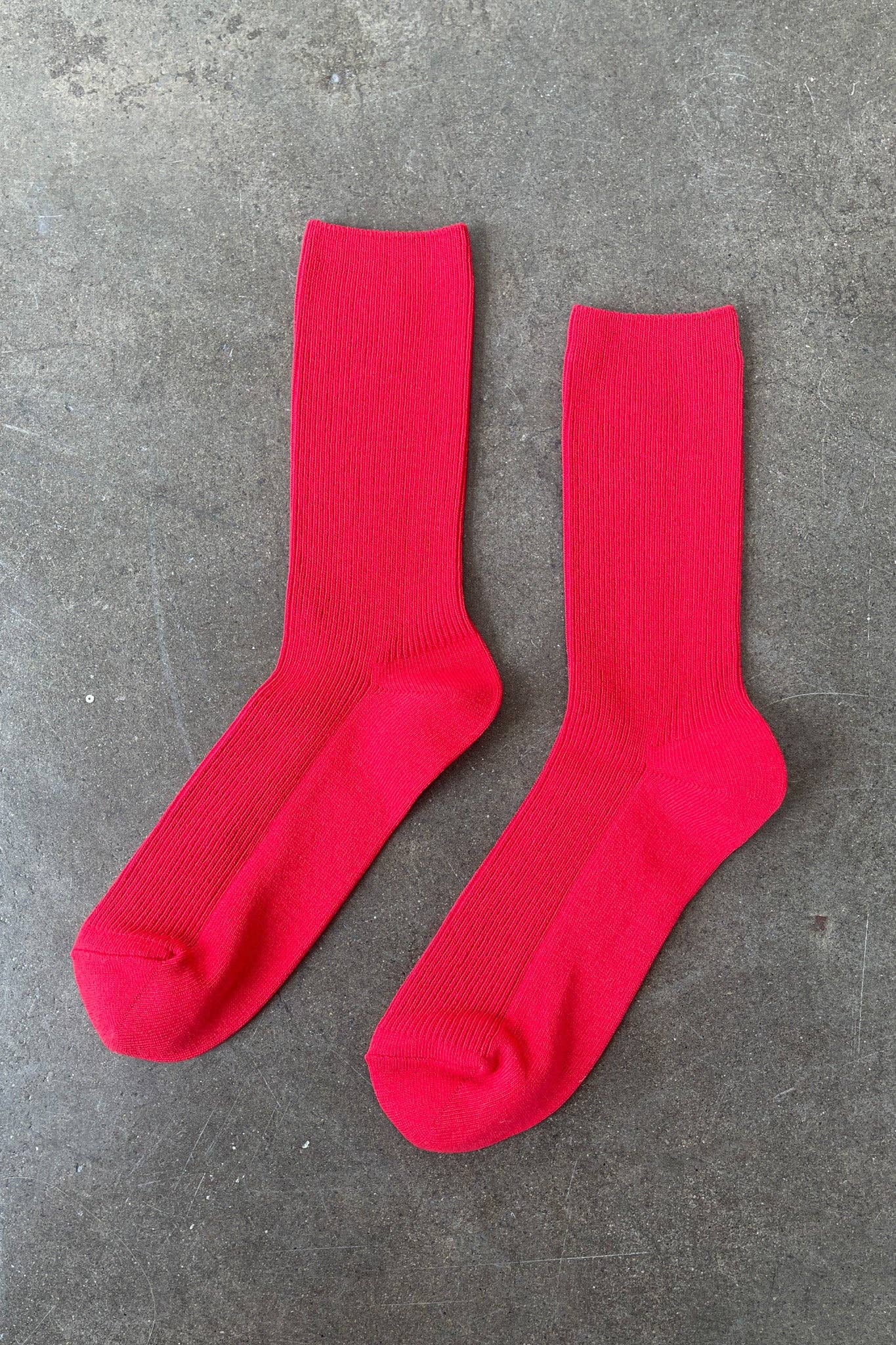 Crisp Step Socks (wholesale): RED