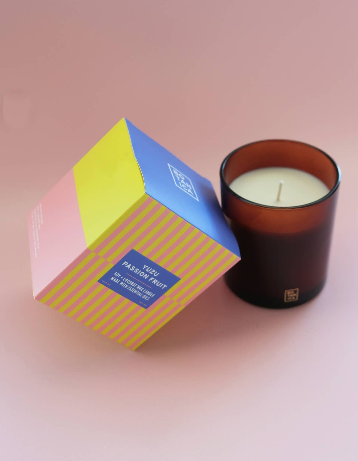 Essentials: Yuzu + Passion Fruit Candle  | 12 oz.