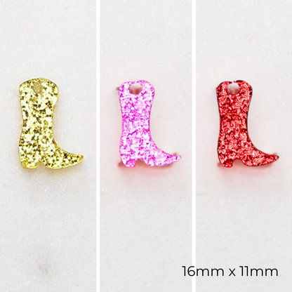 Western Charms - 18K Gold Plated, Enamel or Resin : Lucky Pony