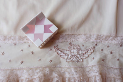 Dusty Rose Quilt Claw (XS)