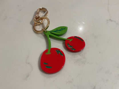 Cherries Keychain