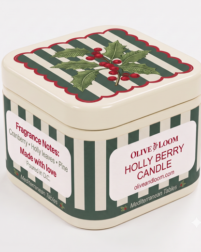Holly Berry Candle