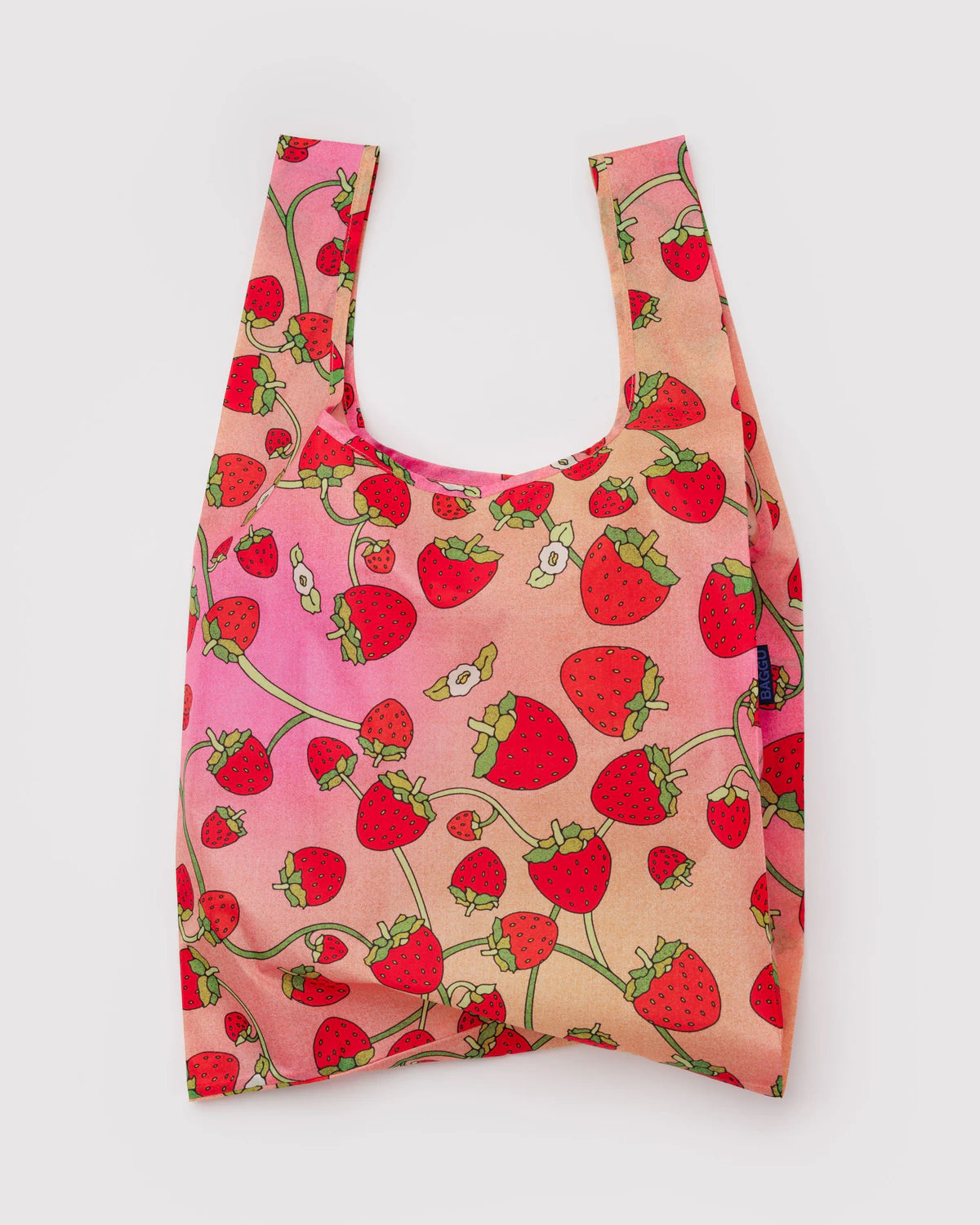 BAGGU Standard Reusable Tote - Strawberry Blossom
