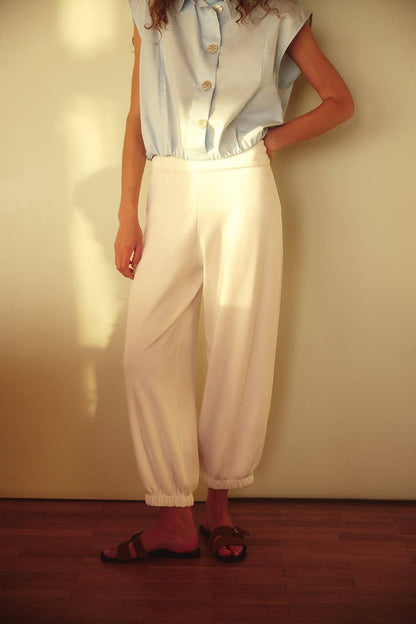 Shalwar Pants in White