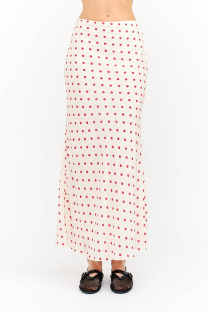Kalila Skirt: Cream