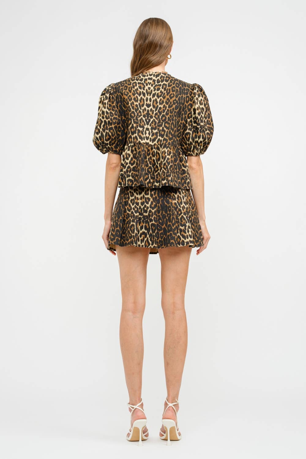 Norah Leopard Blouse