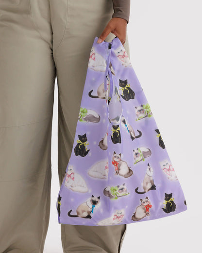 BAGGU Standard Reusable Tote - Fancy Cats
