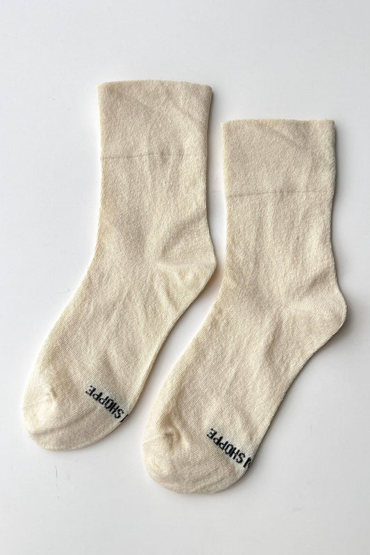 Breezy Sneaker Socks: Naturel