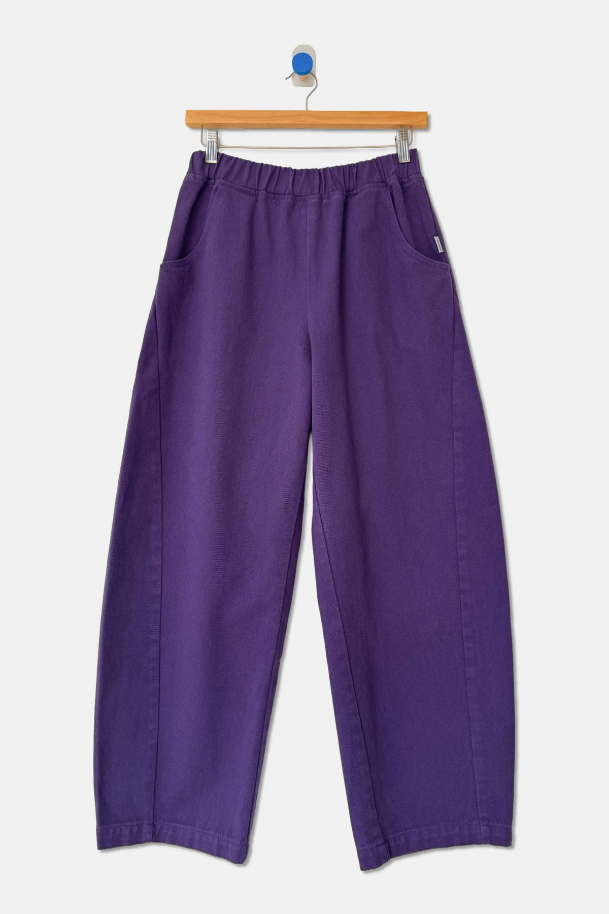Le Bon Shoppe Arc Pants: Eggplant