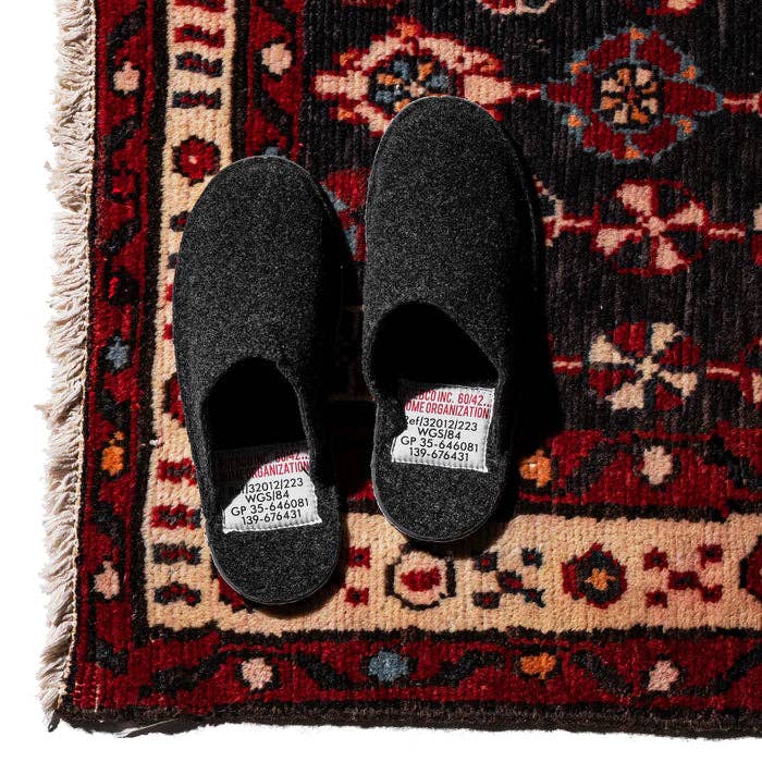 JAPANESE SLIPPERS: Dark Gray