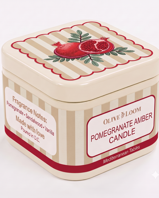Pomegranate Amber Candle