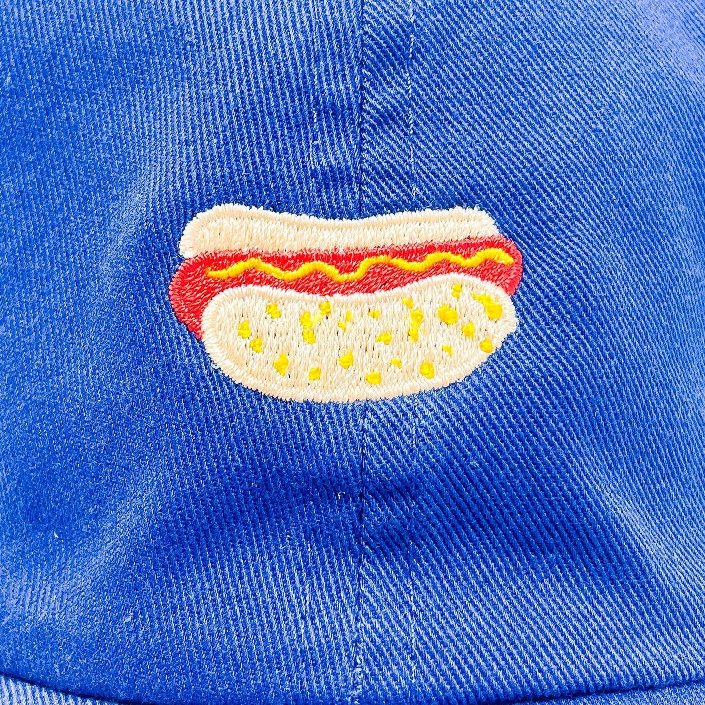 Embroidered Hot Dog Hat