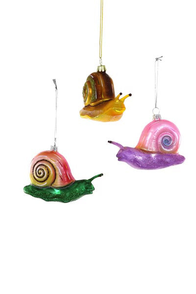 Fern Snail Ornament