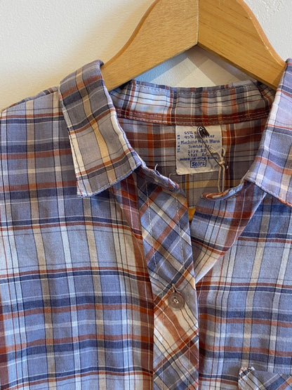 1970s Sears Button Up