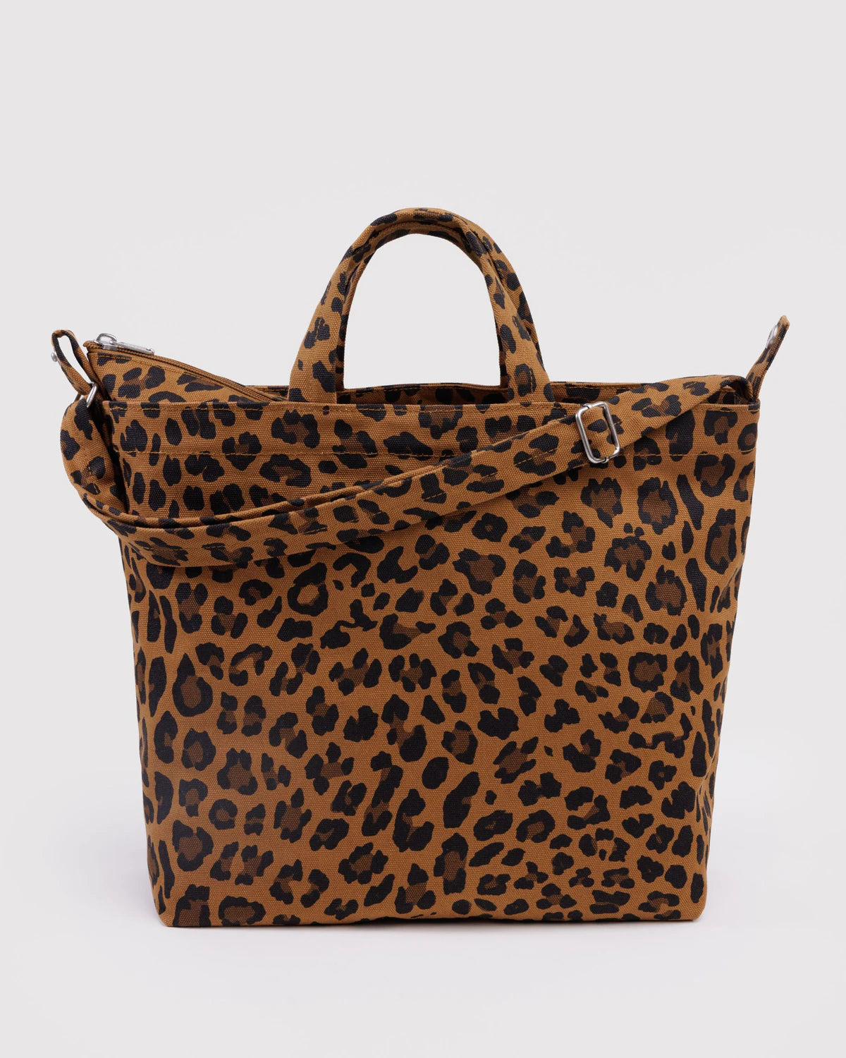 BAGGU Horizontal Zip Duck Bag - Leopard