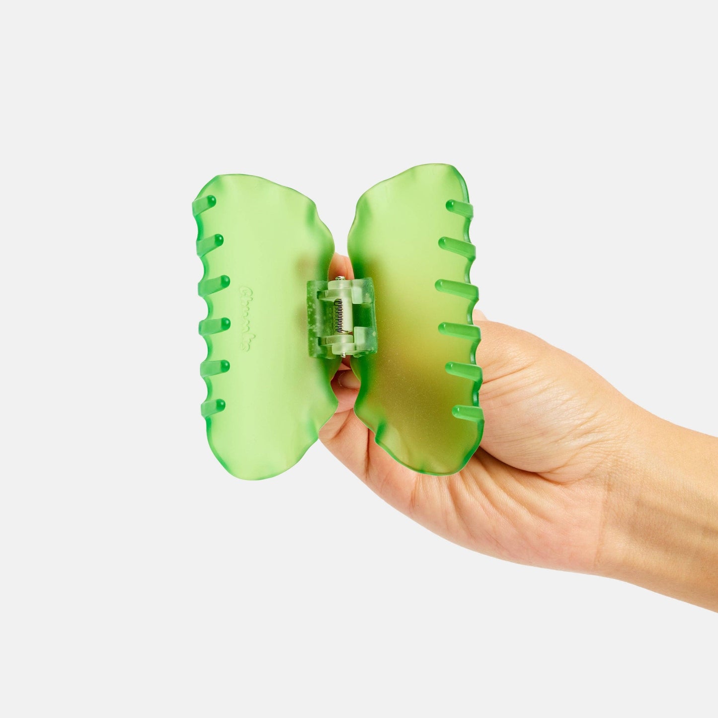 Suki Claw in Green Ruffle