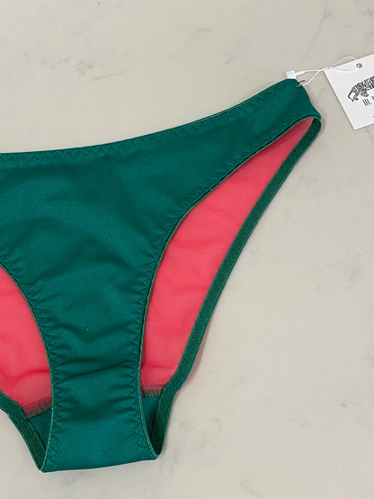 Cheeky Mesh-back Bikini - Watermelon