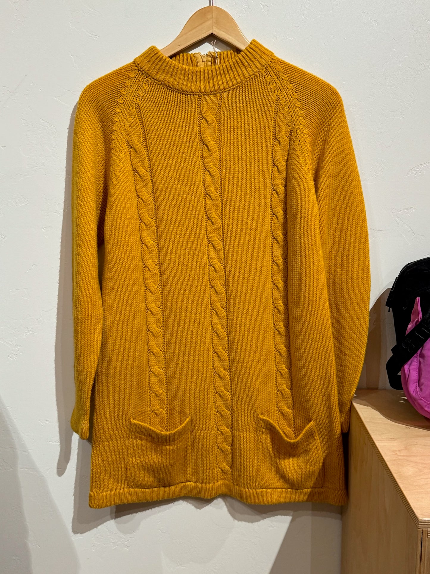 1970s Mini Sweater Dress