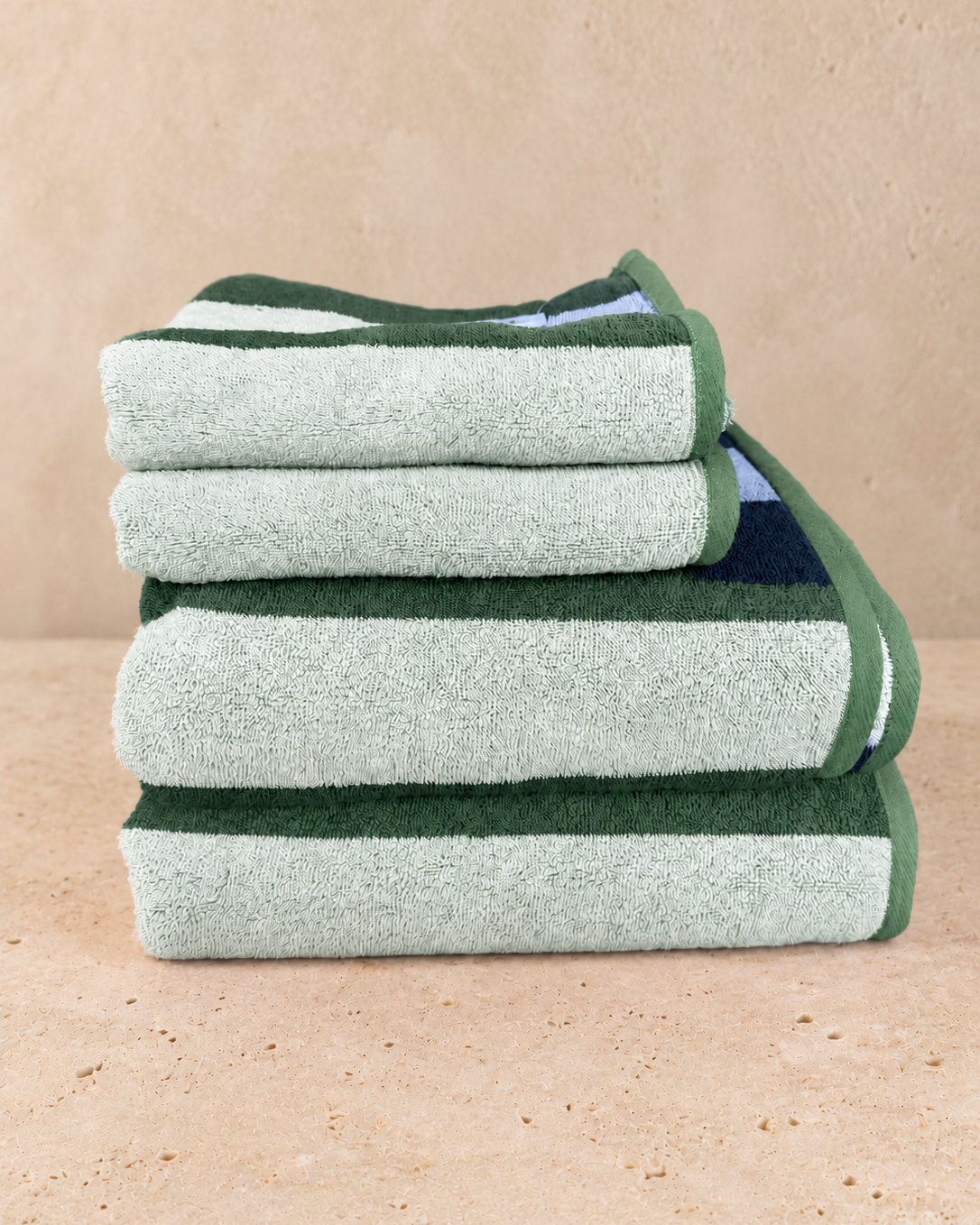 Riviera Reversible Oversized Bath Sheet: Red/Pink
