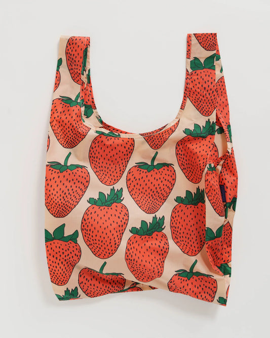 BAGGU Standard Reusable Tote - Strawberry