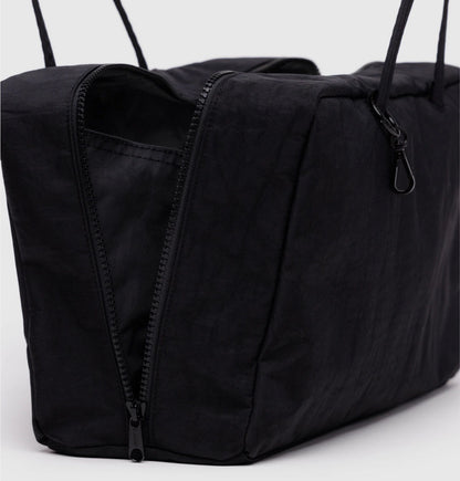 BAGGU Medium Nylon Bowler Bag - Black