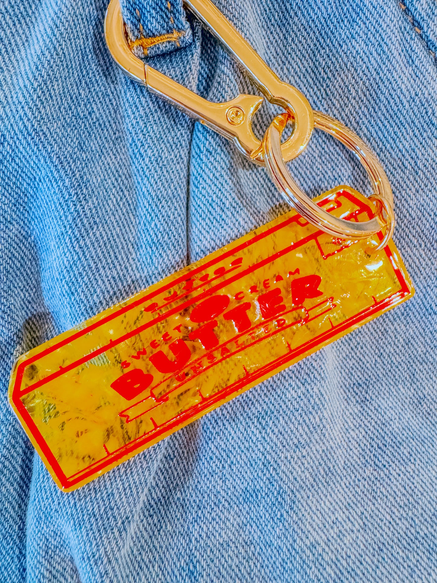 Unsalted - Keychain Charm