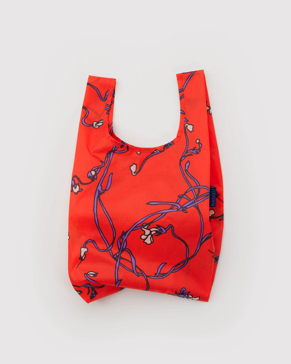 Baby BAGGU reusable tote - Red Snapdragon