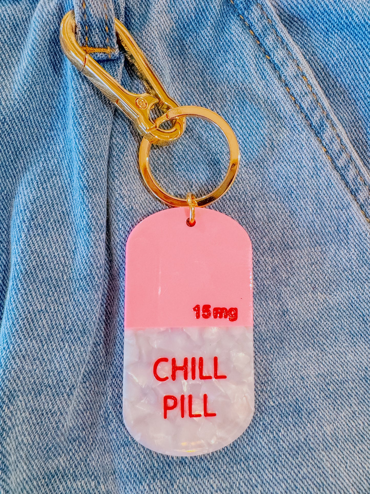 Chill Pill - Keychain