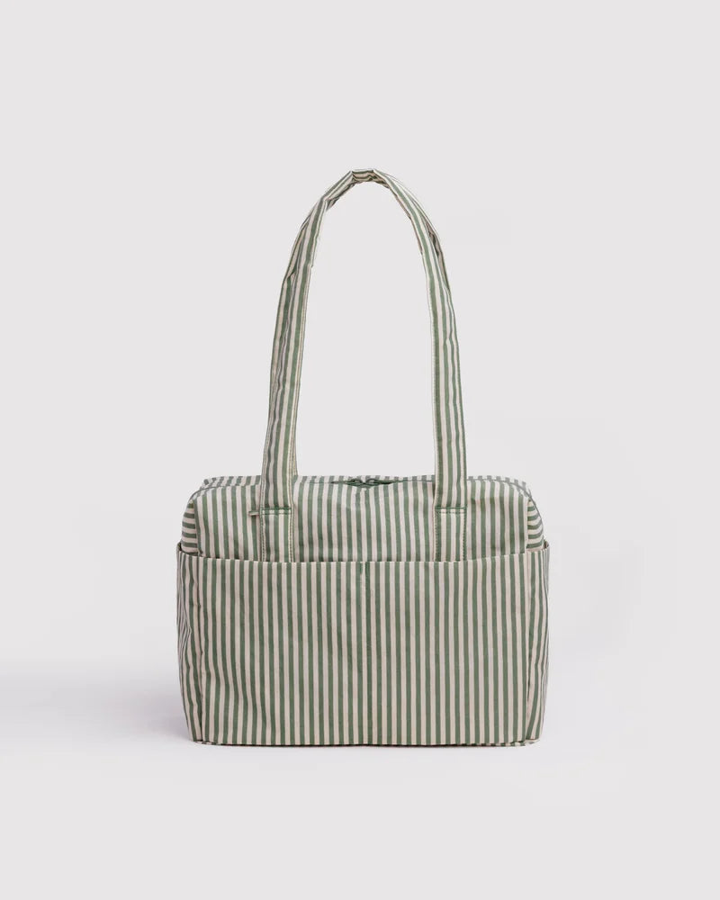 BAGGU Everyday Cloud Bag - Sage Stripe