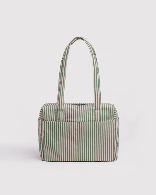 BAGGU Everyday Cloud Bag - Sage Stripe