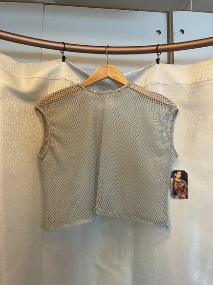 Leonor Aispuro - Mesh Crop Top