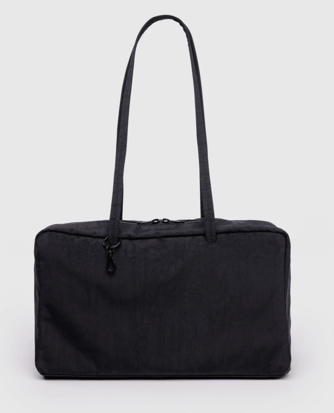 BAGGU Medium Nylon Bowler Bag - Black