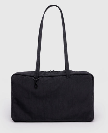 BAGGU Medium Nylon Bowler Bag - Black