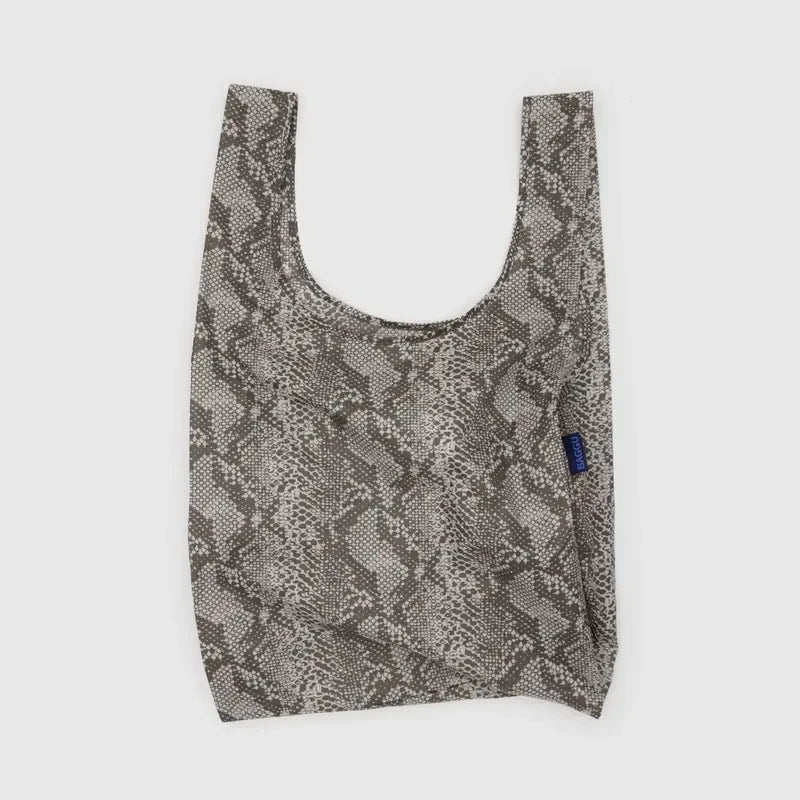 BAGGU Standard Reusable Tote - Snakeskin