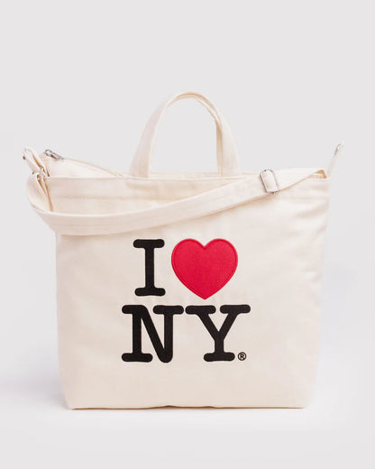 BAGGU Horizontal Zip Duck Bag - I Love NY