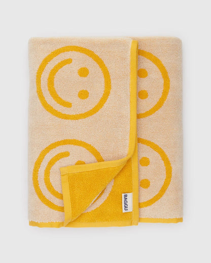 BAGGU Bath Towel - Happy Marigold