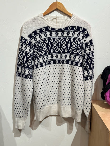 1980s Snowflake Sweater